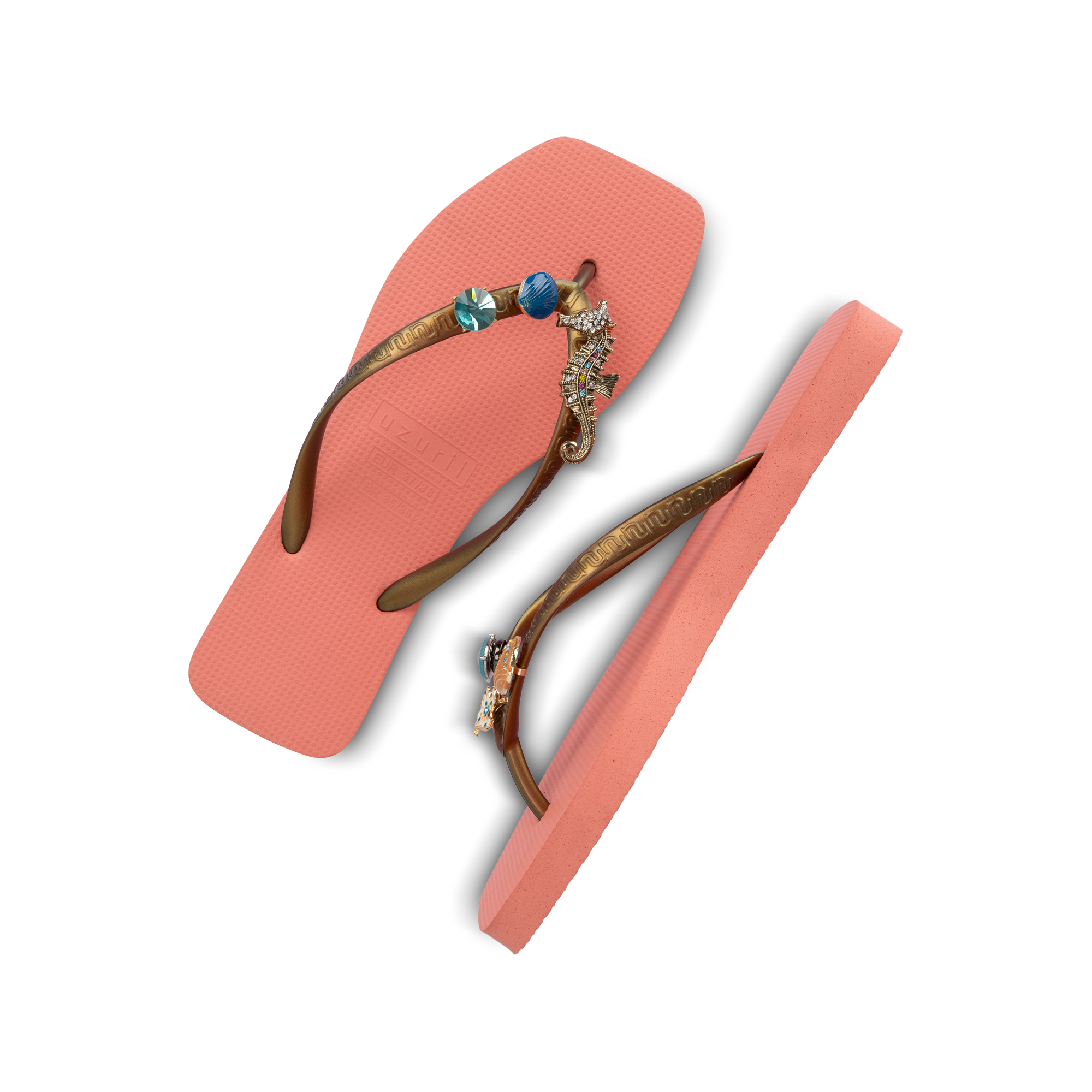 uzurii Flore square grande slipper - Uzurii