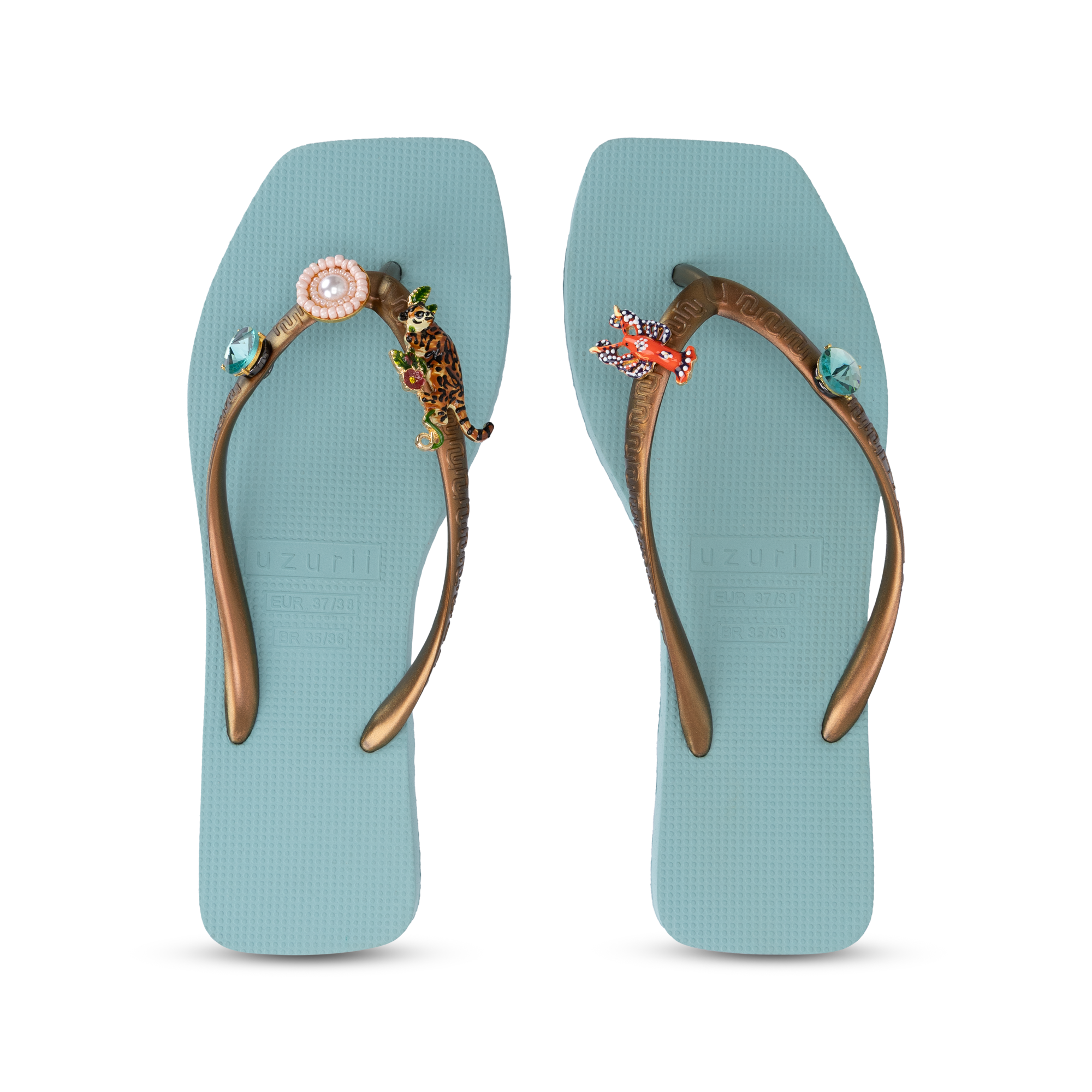 uzurii Flore Square grande slipper - Uzurii