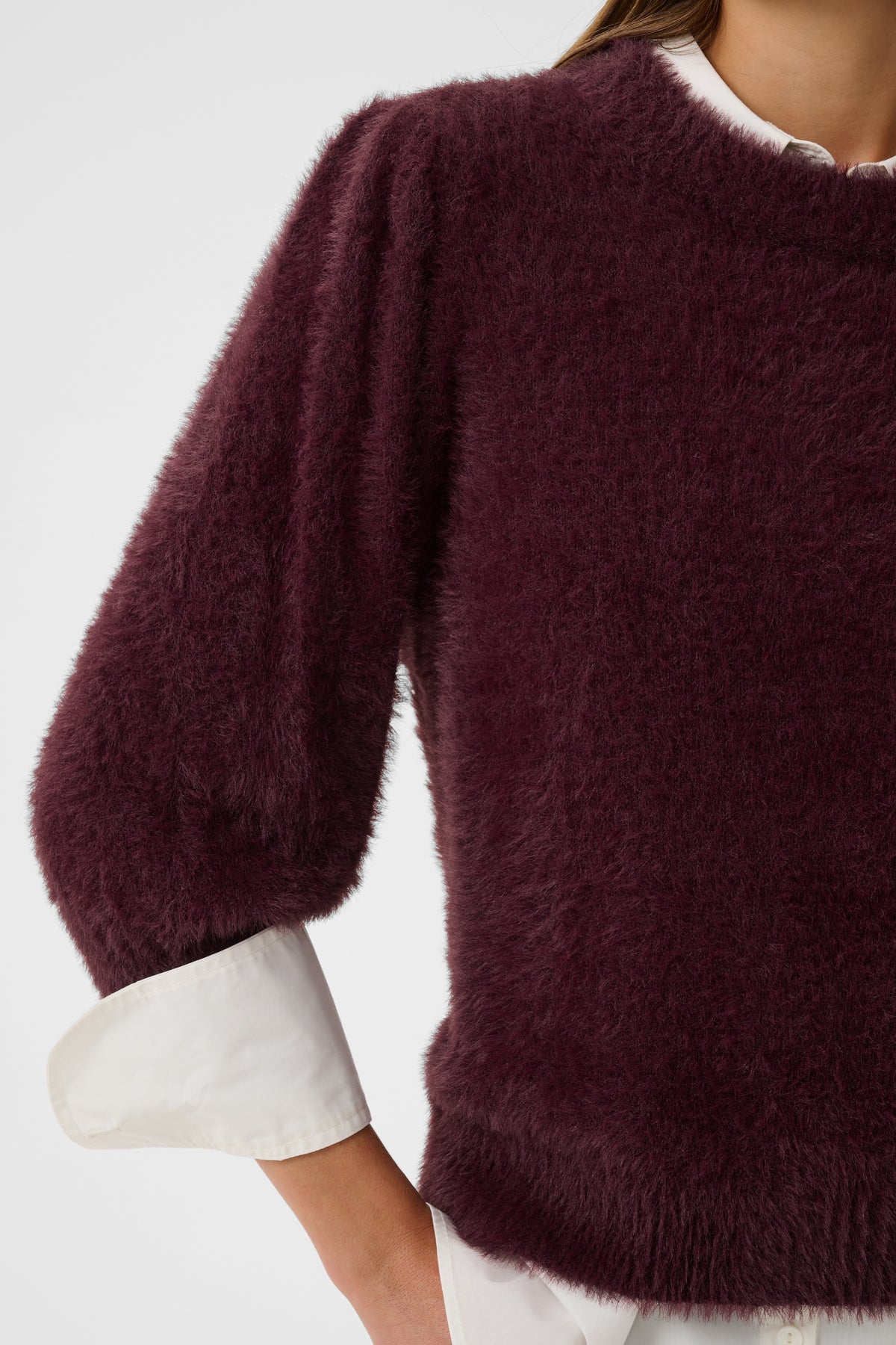 Saint Tropez Banni pullover winetasting red - Saint Tropez