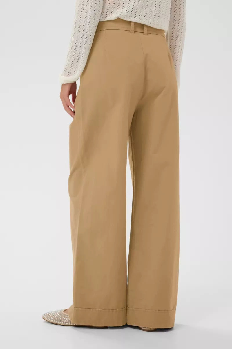 Saint Tropez Parker pants brown -Saint Tropez