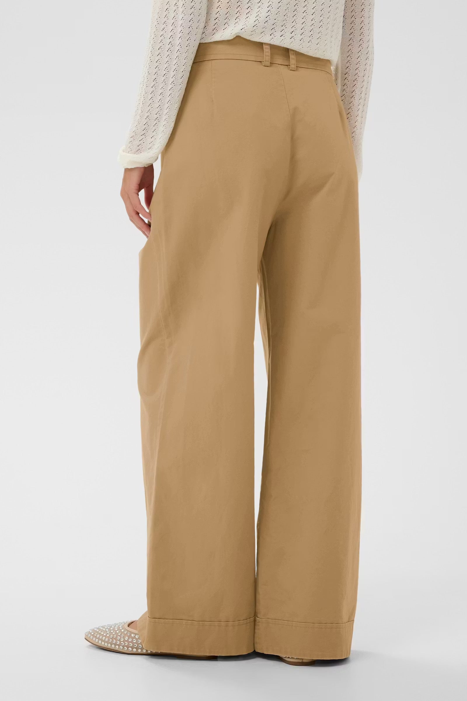 Saint Tropez Parker pants brown -Saint Tropez
