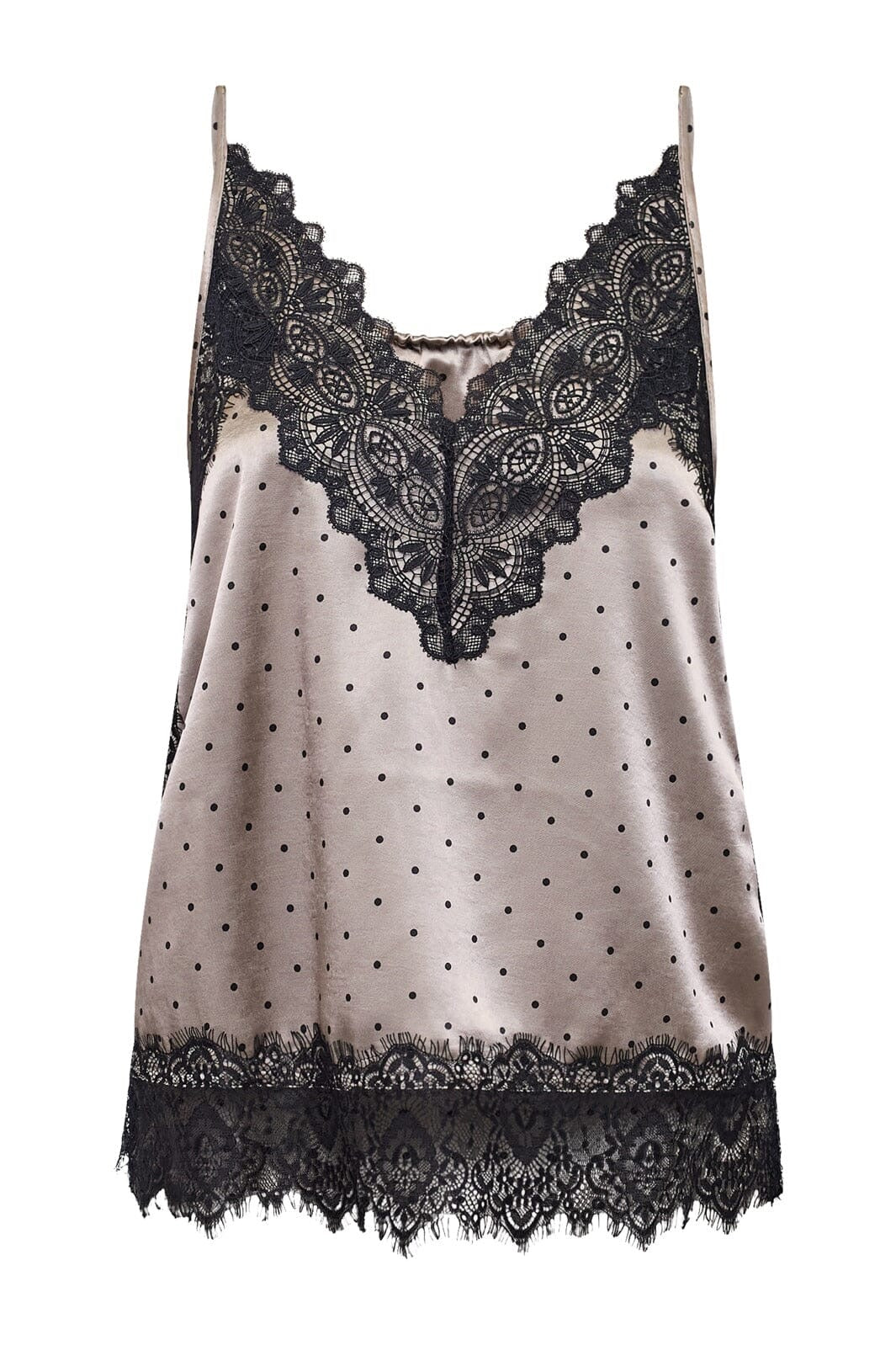 sis point top valeries taupe dot - Sisters Point