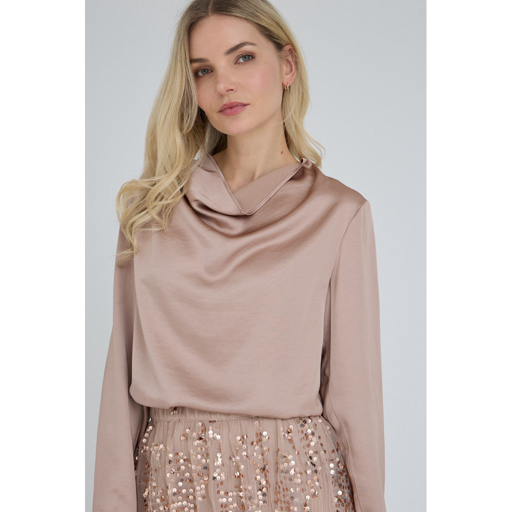 A-View Sinda Drape blouse champagne - A-view