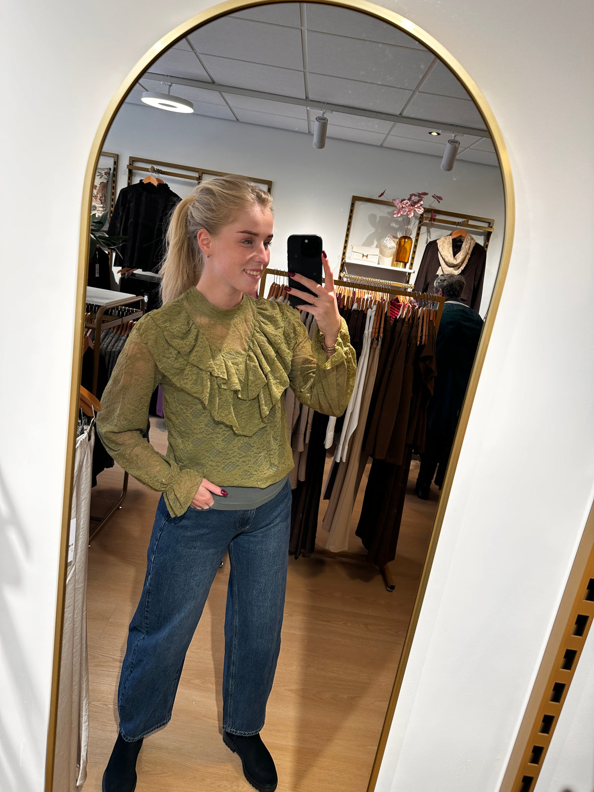 Studio Jolie Blouse pien Groen