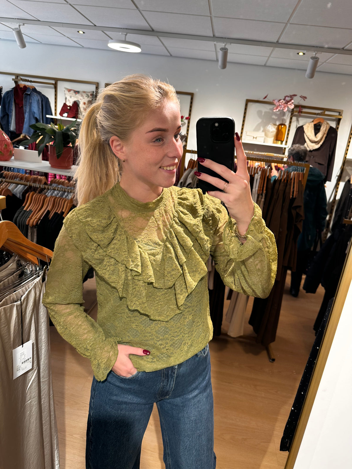 Studio Jolie Blouse pien Groen