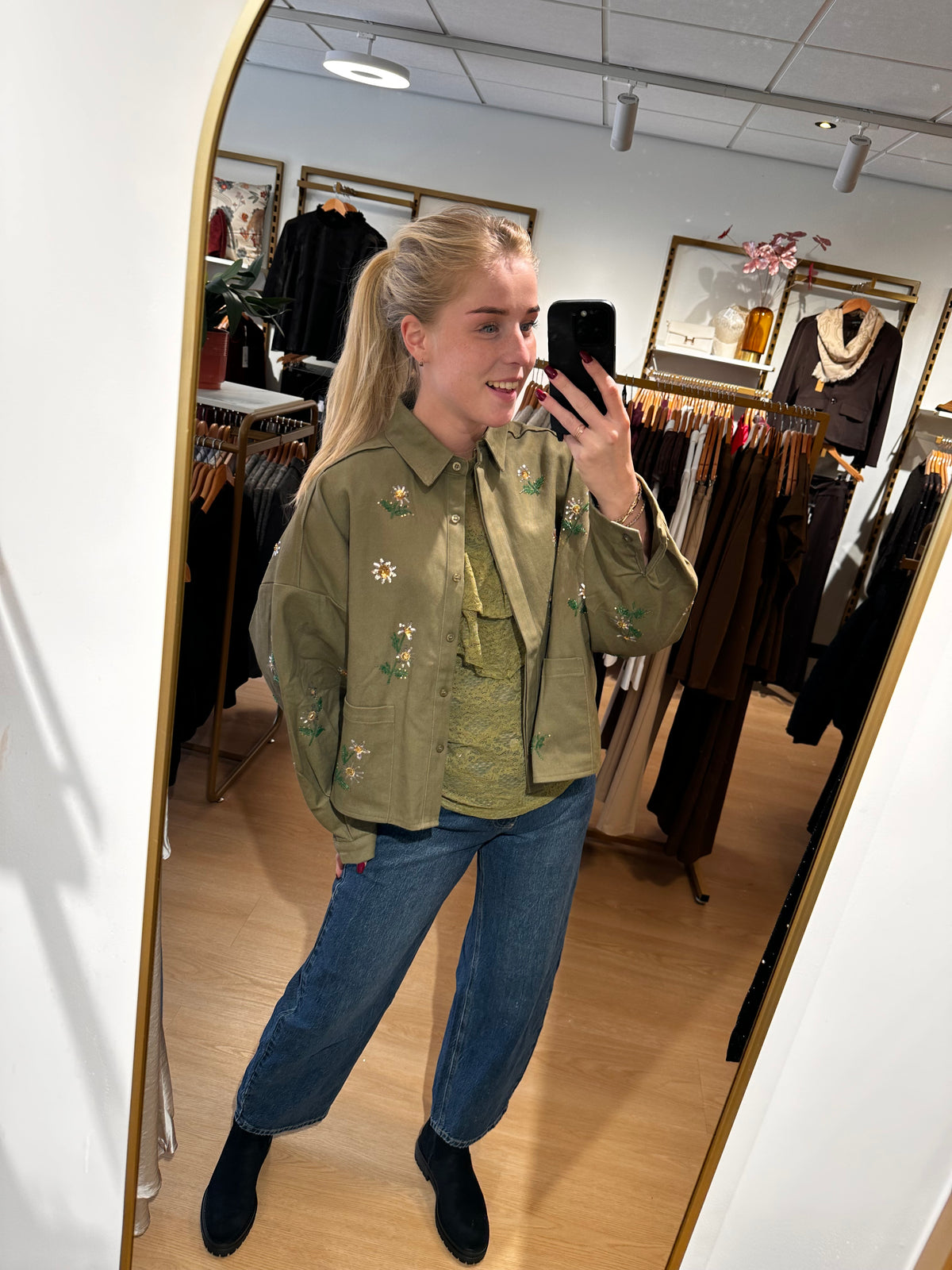Studio Jolie Blazer Madelief Groen