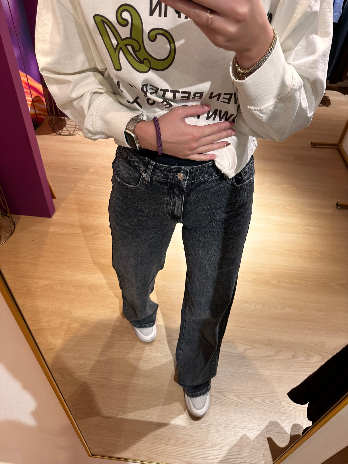 Studio Jolie Jeans Tall Grijs