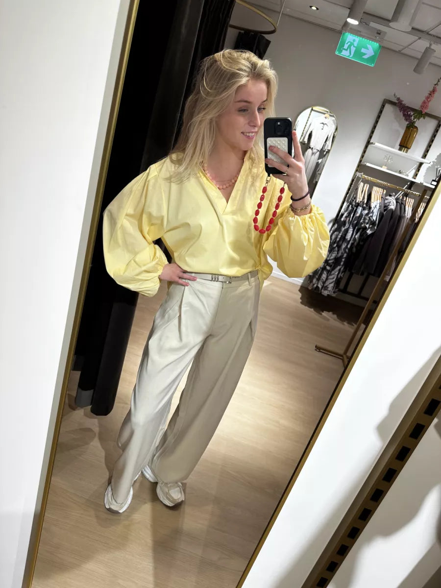 Studio Jolie Broek merel - Zand