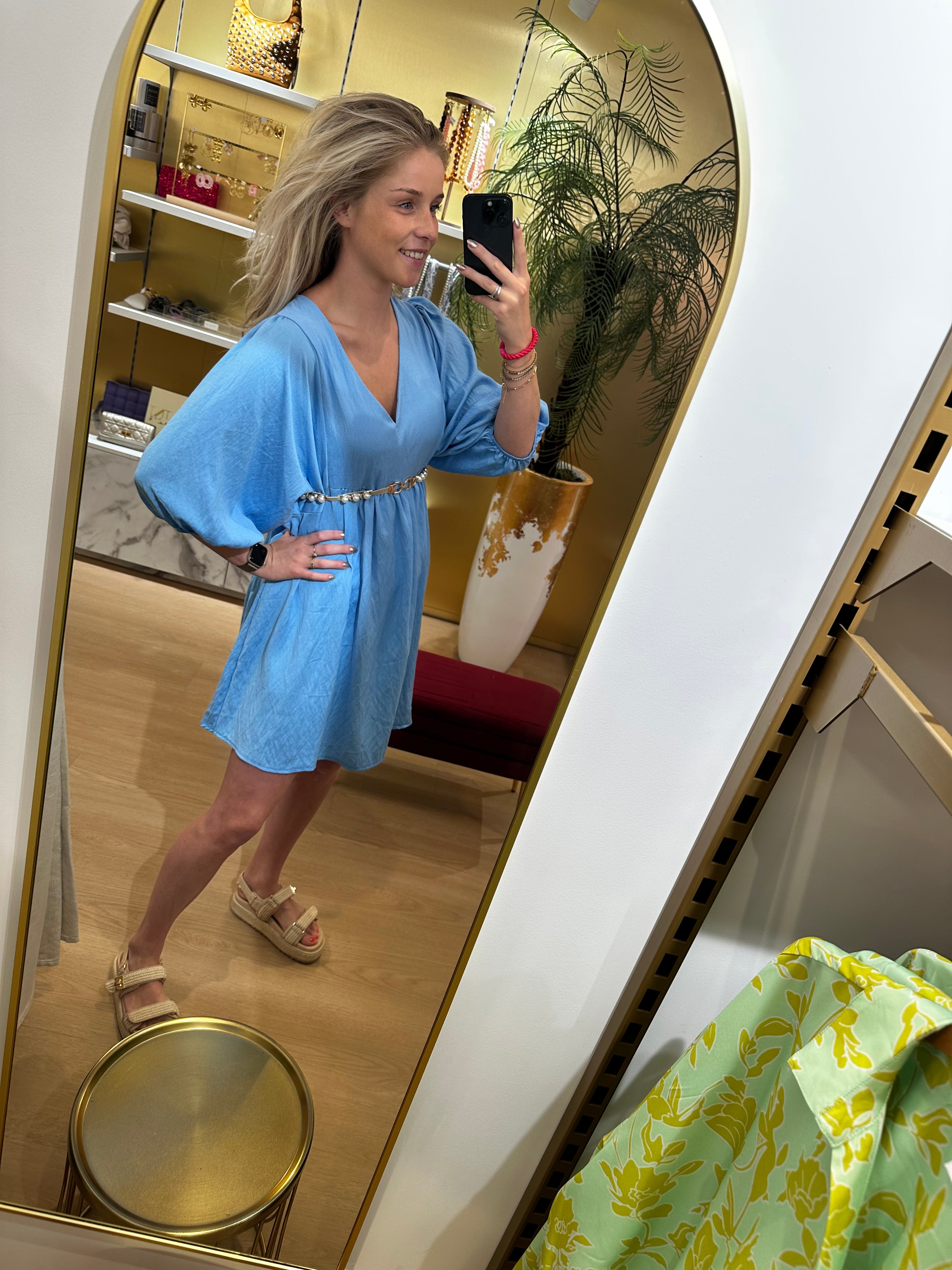 Studio Jolie Jurk Licht blauw