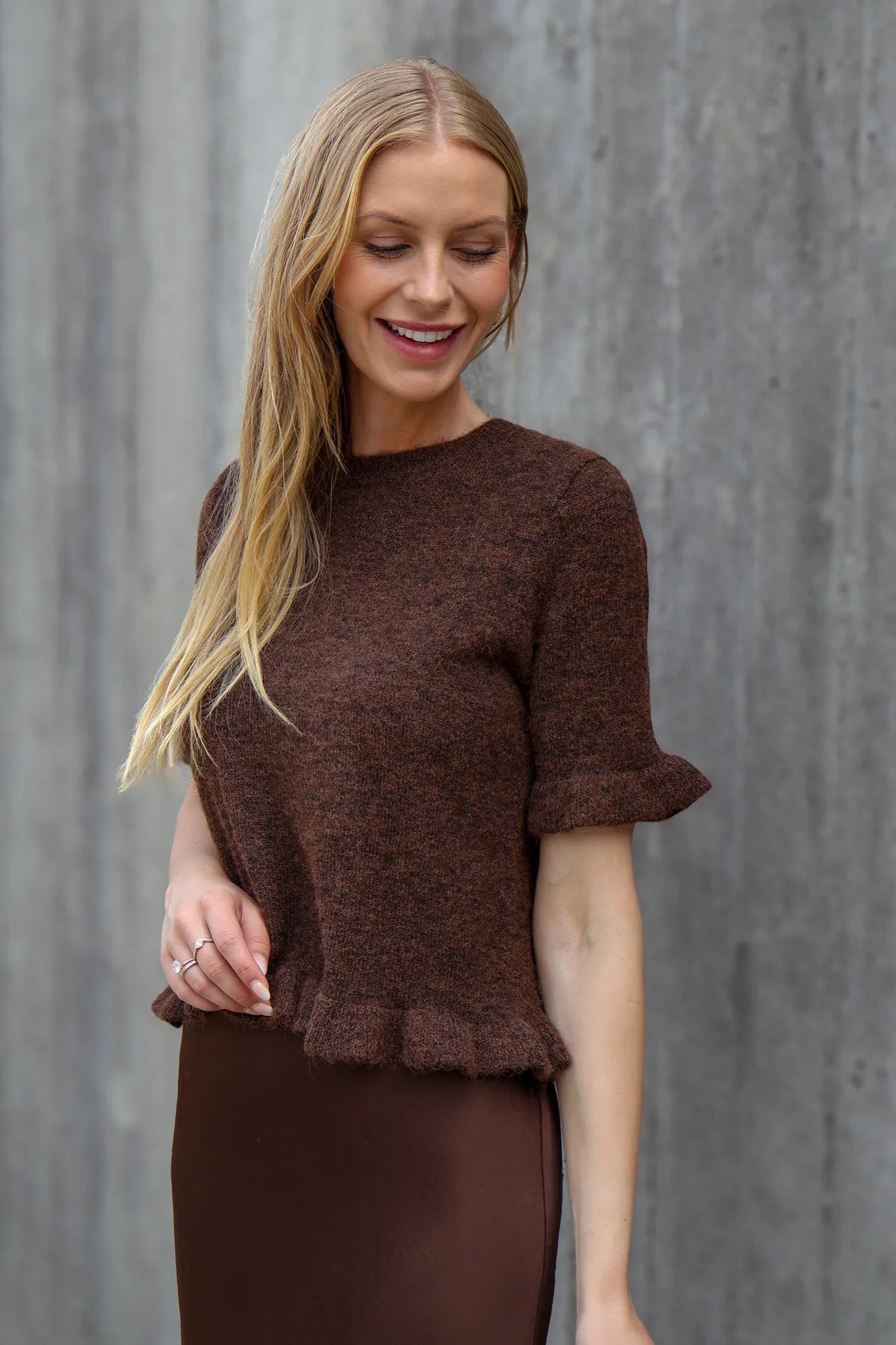 A-View Landy Knit Bruin - A-view