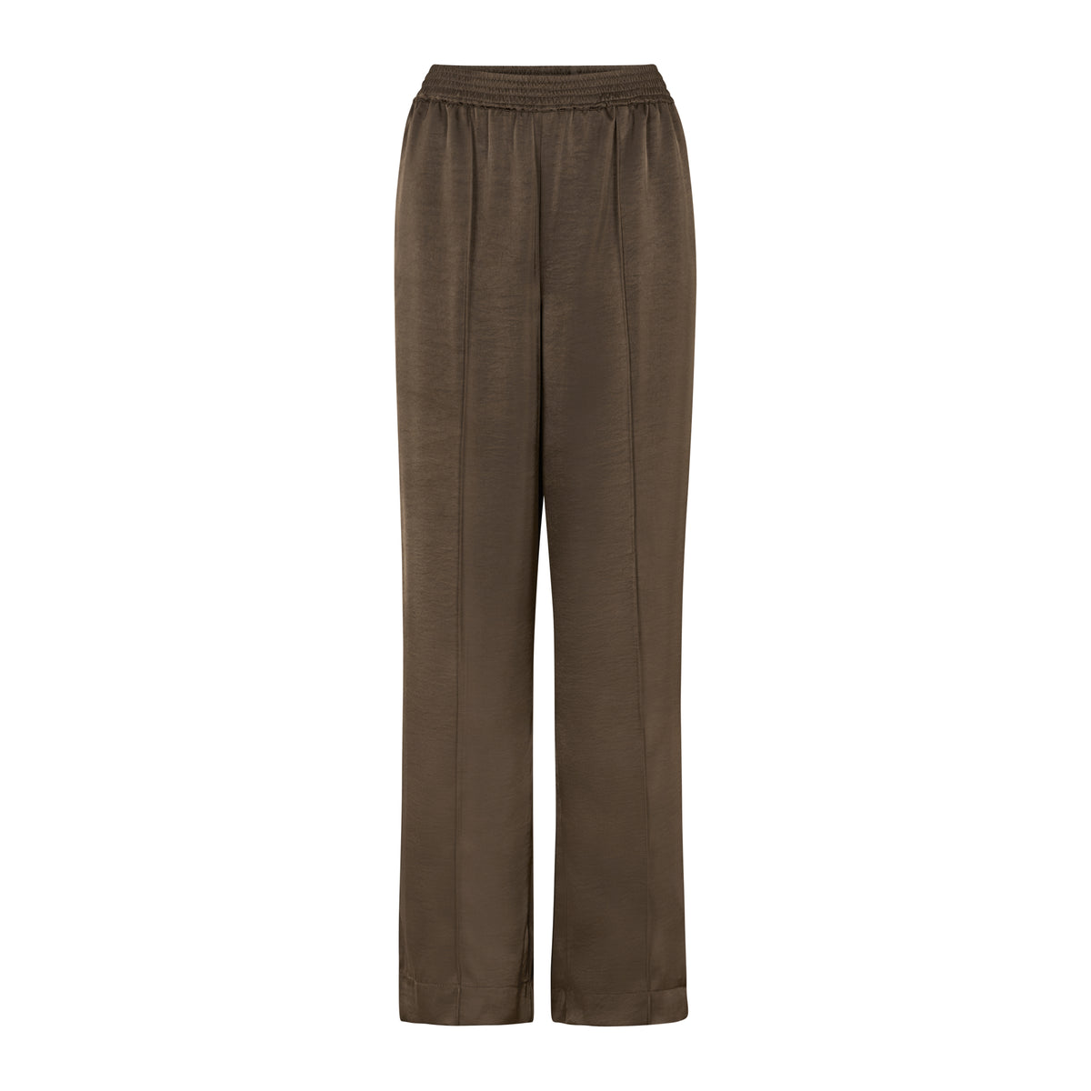Tooday Aya wide pants - Dark Brown - Tooday