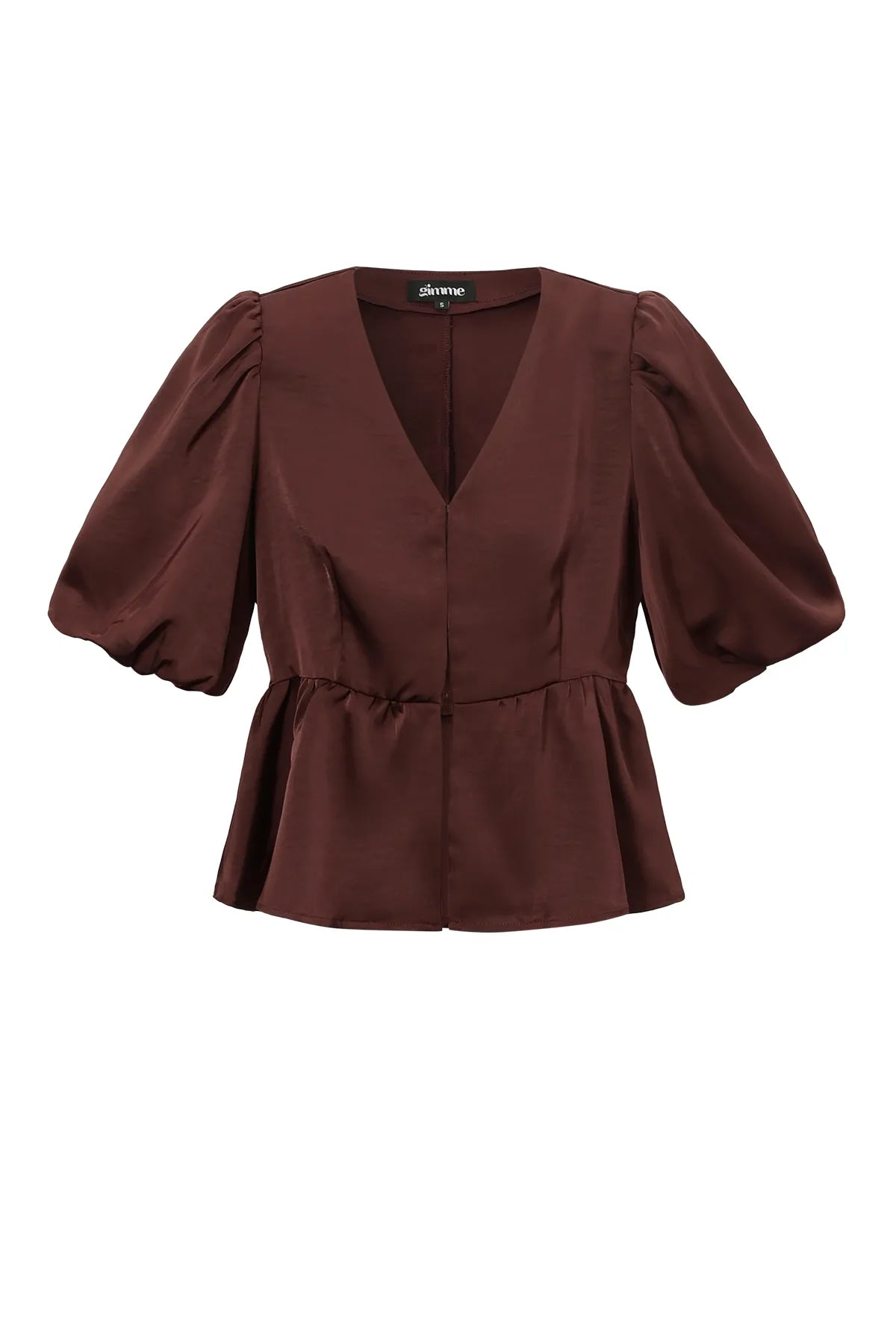 Gimme Party top bordeaux - Gimme