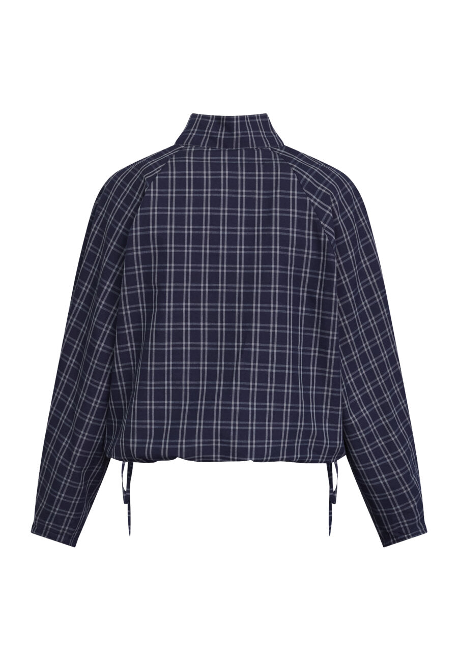 sis point Edwin shirt - Navy Check - Sisters point