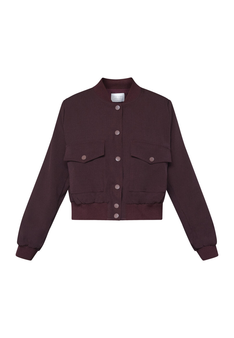 sis point Garwin Jacket deep Bordeaux - Sisters Point