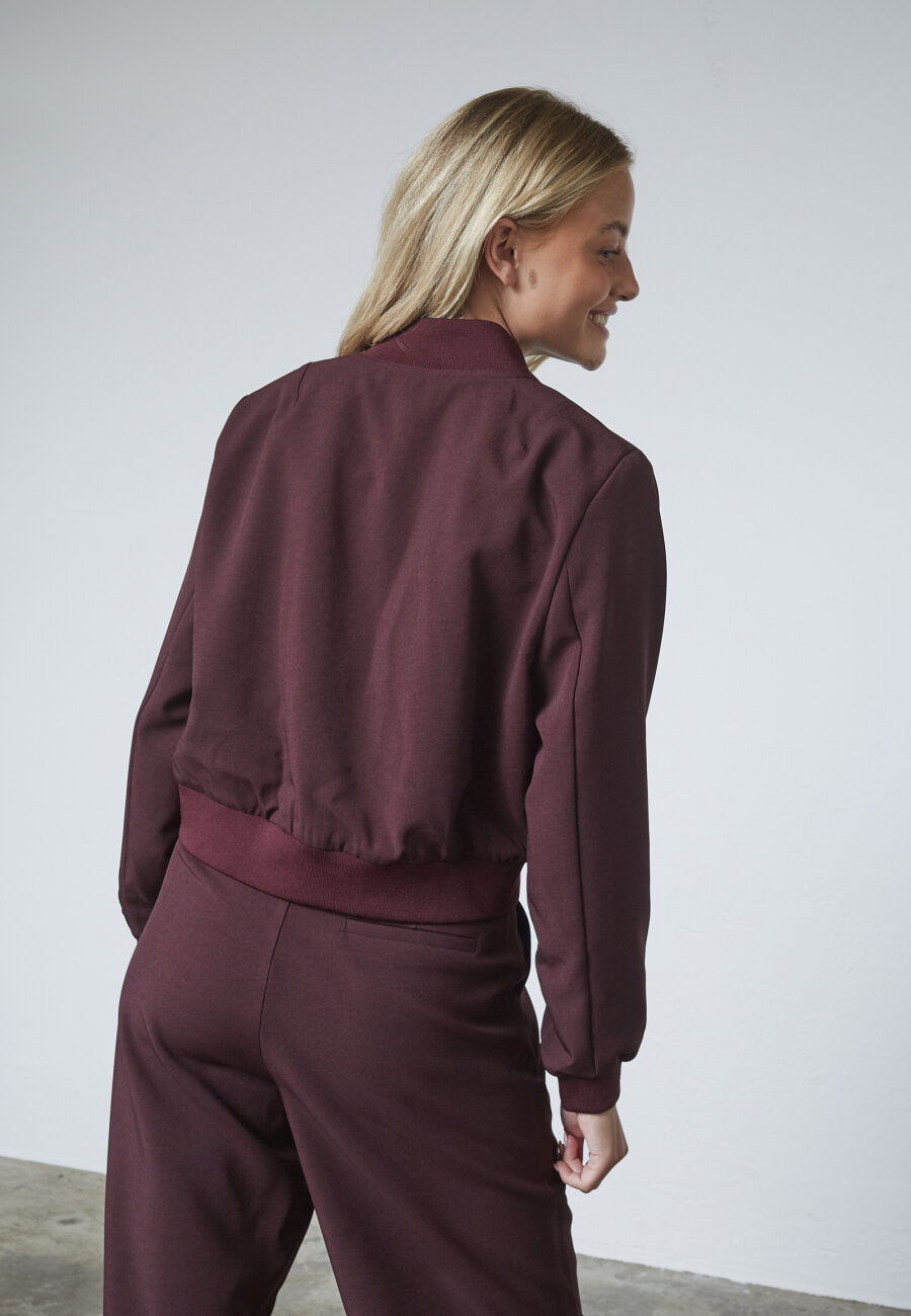 sis point Garwin Jacket deep Bordeaux - Sisters Point
