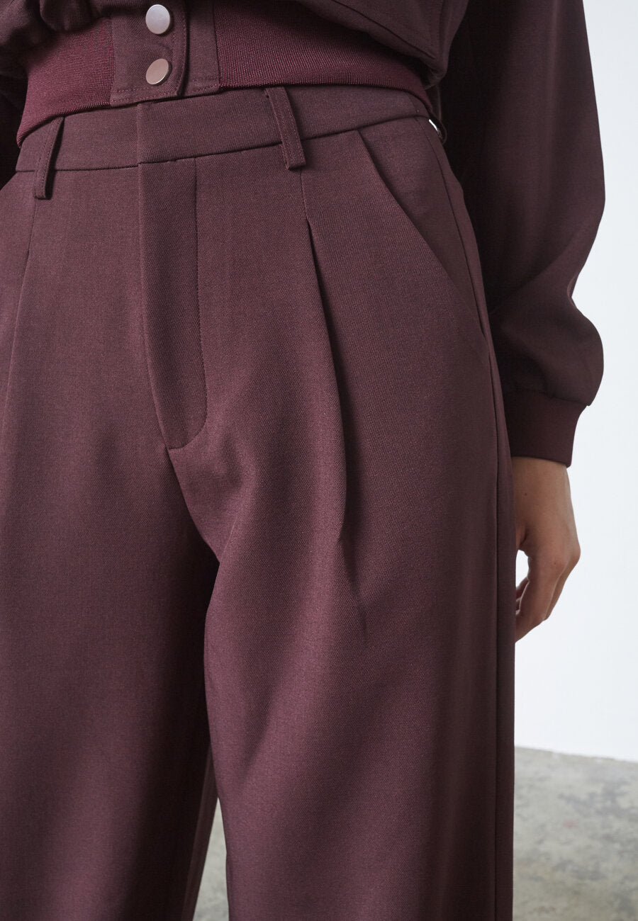 sis point Great pantalon deep bordeaux - Sisters Point
