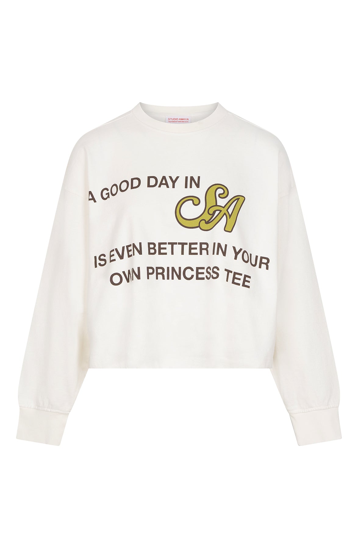 Studio Amaya A good day in sweater - White - Studio Amaya