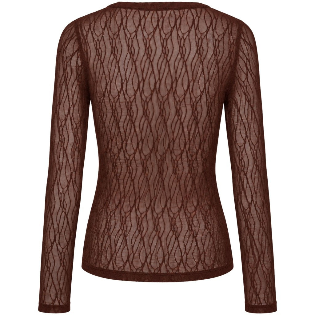A-View Evalla blouse Bruin - A-view