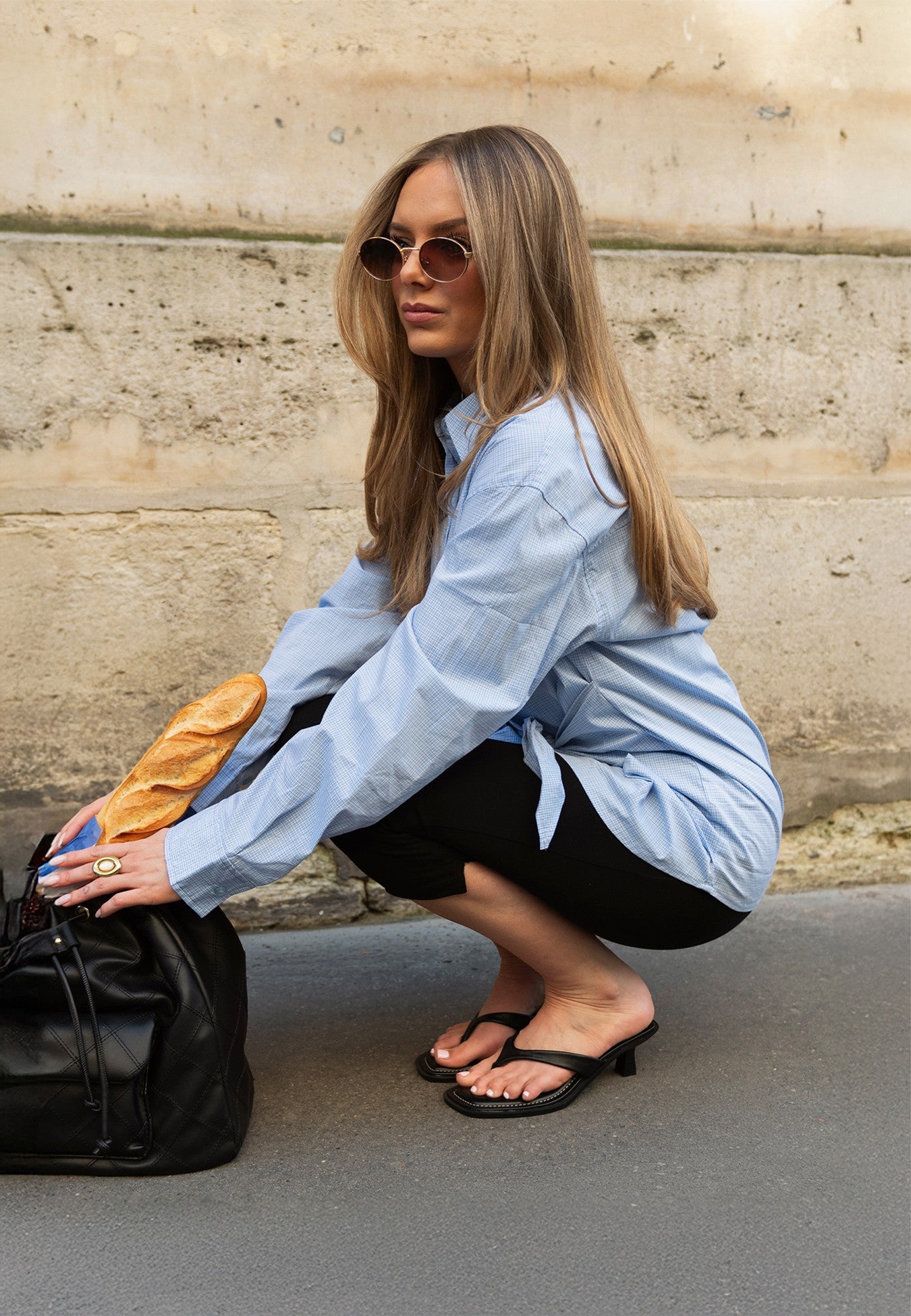 Posh Posh Lucy Slipper Zwart