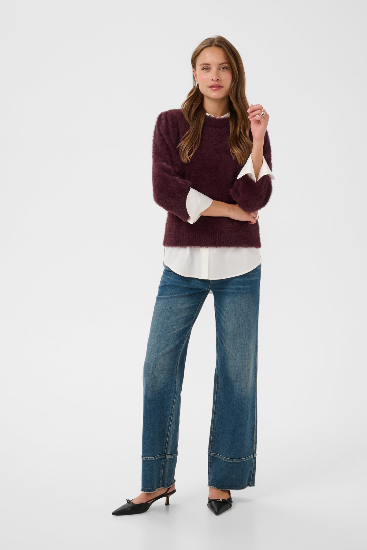 Saint Tropez Banni pullover winetasting red - Saint Tropez