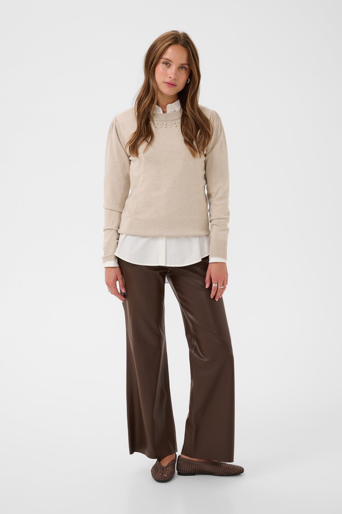 Saint Tropez Temma pullover grey Morn - Saint Tropez