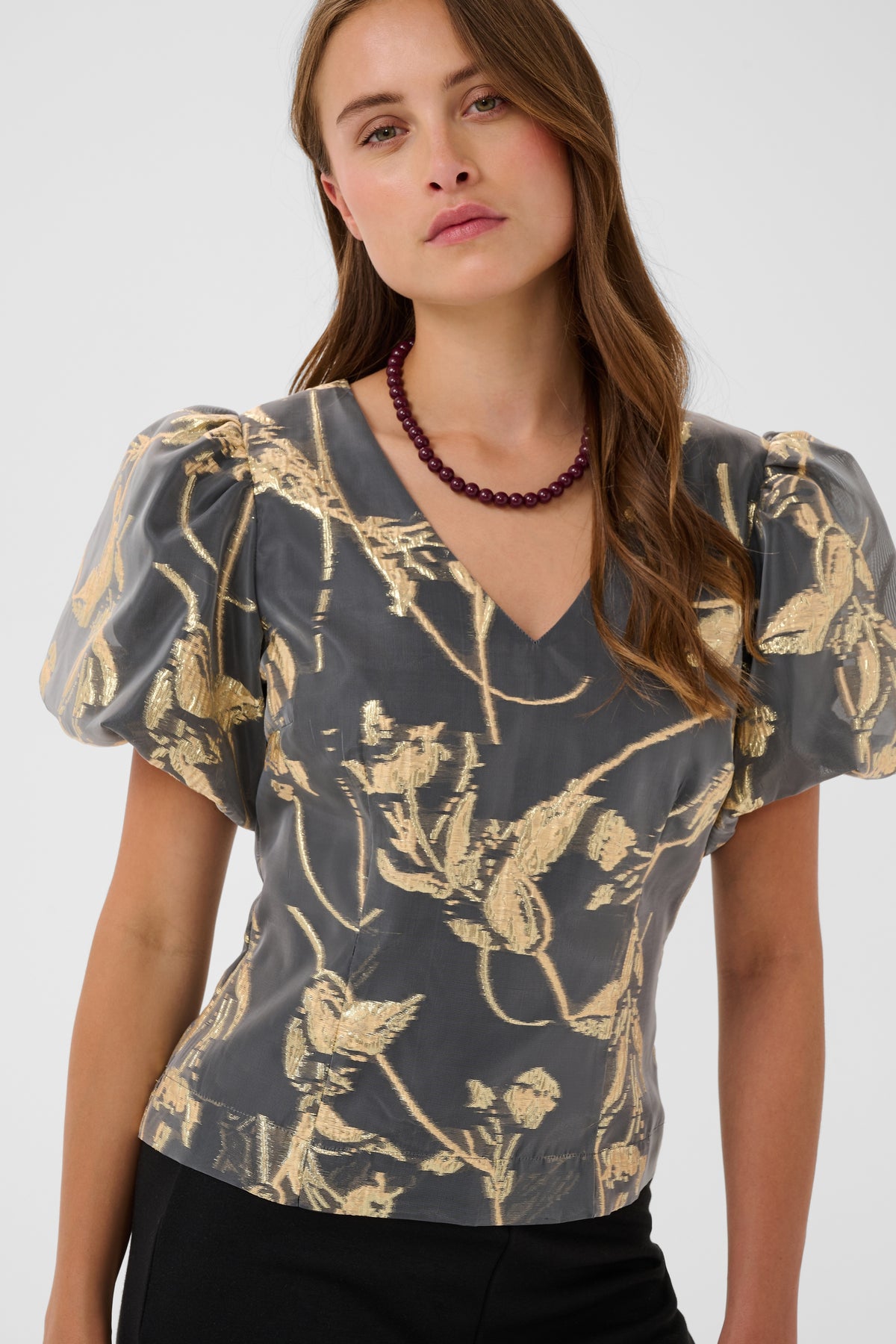 Saint Tropez Tadita blouse Grijs - Saint Tropez