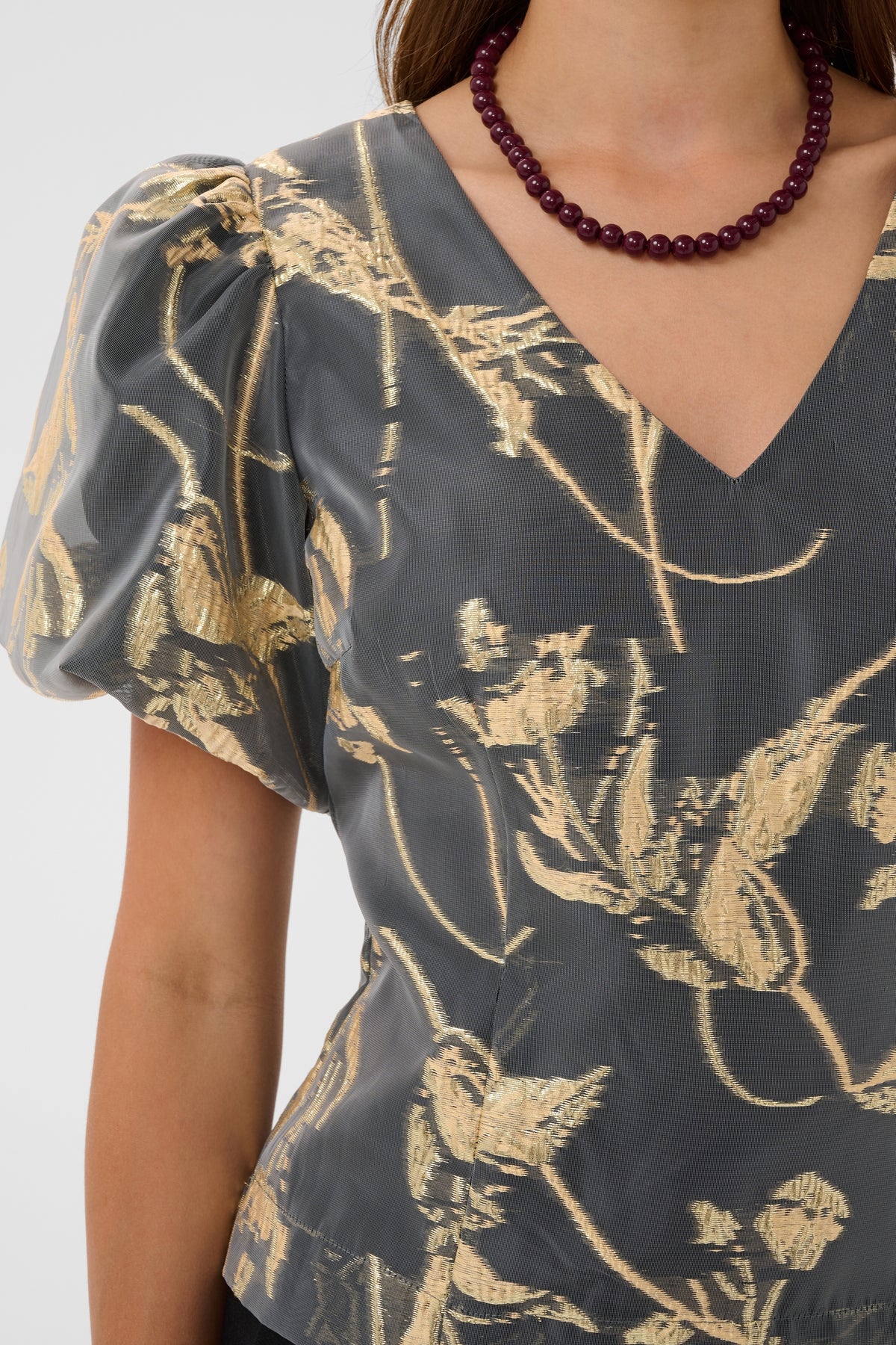 Saint Tropez Tadita blouse Grijs - Saint Tropez