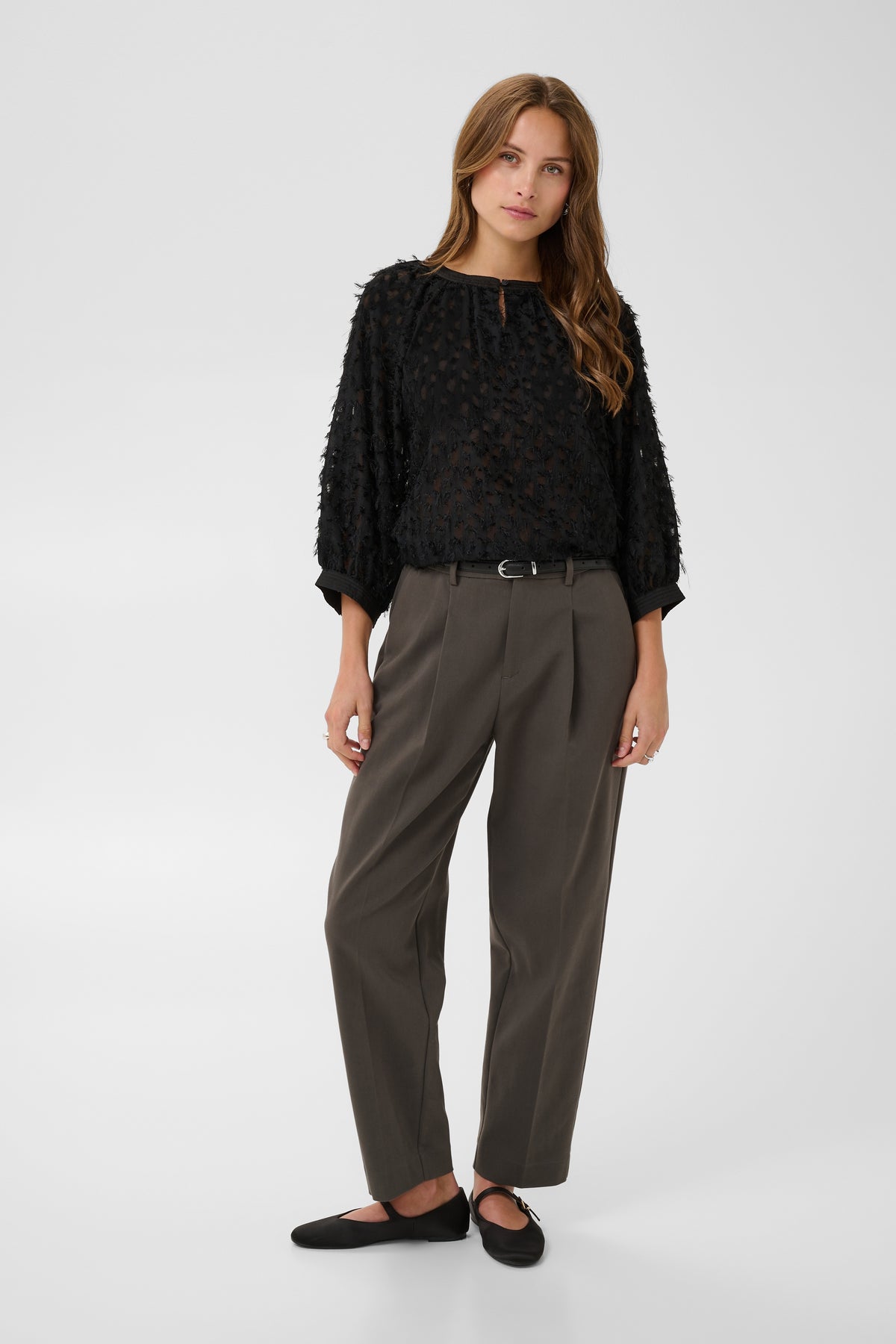 Saint Tropez Uswa blouse - Black - Saint Tropez