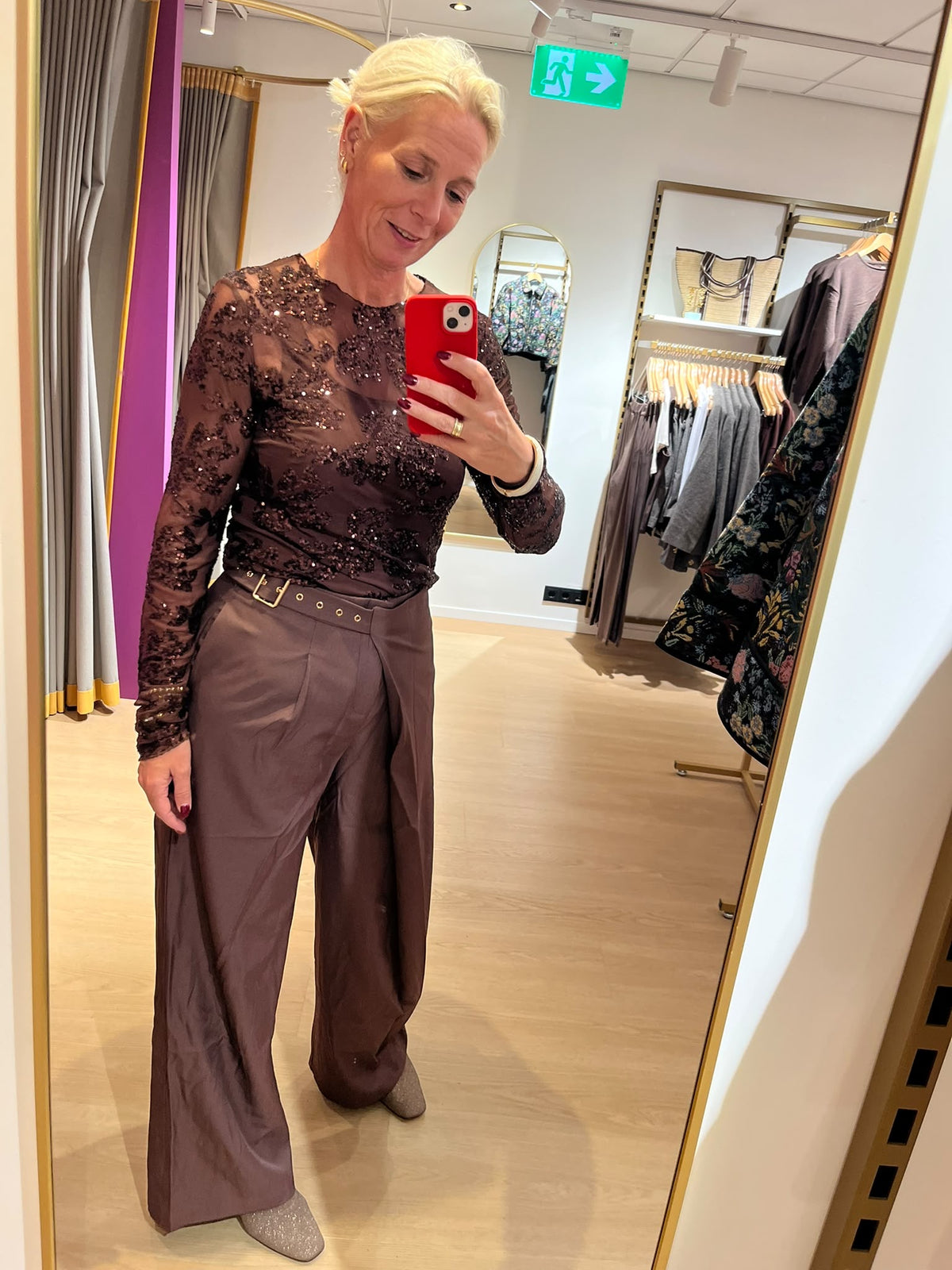 Gimme Asymetrical wrap pants Bruin - Gimme