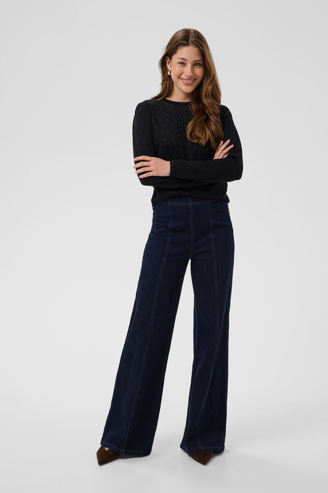 Saint Tropez Cherri pullover - Black - Saint Tropez