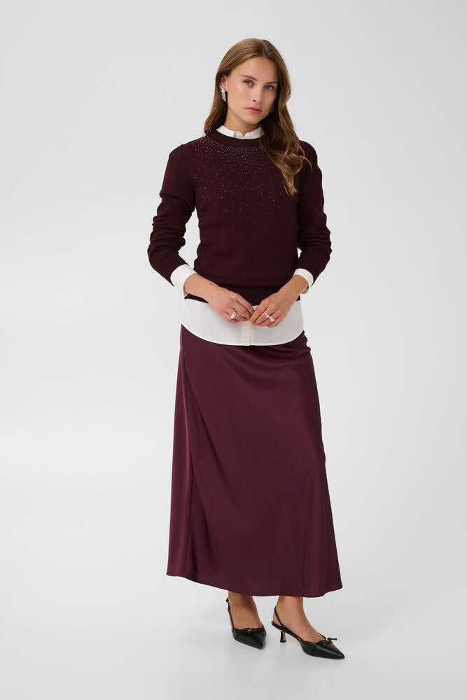 Saint Tropez Cherri Pullover - Winetasting red - Saint Tropez