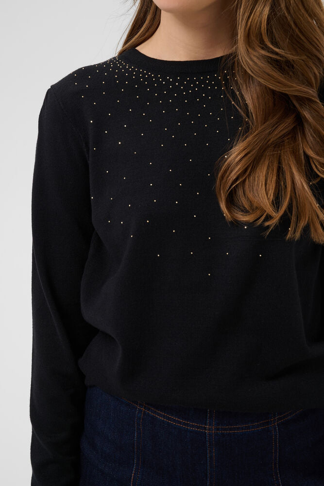 Saint Tropez Cherri pullover - Black - Saint Tropez
