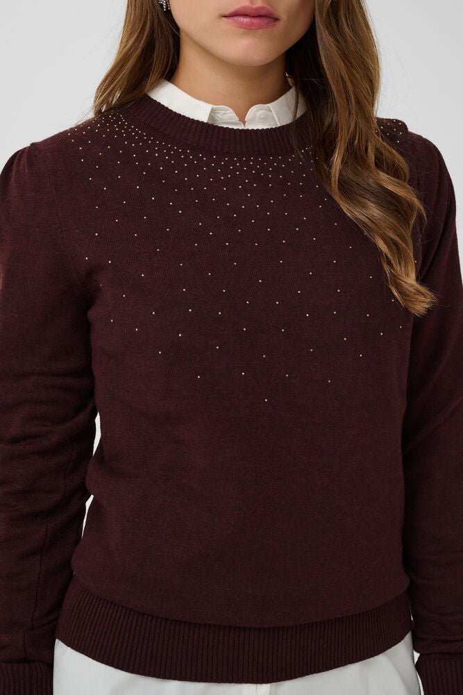 Saint Tropez Cherri Pullover - Winetasting red - Saint Tropez