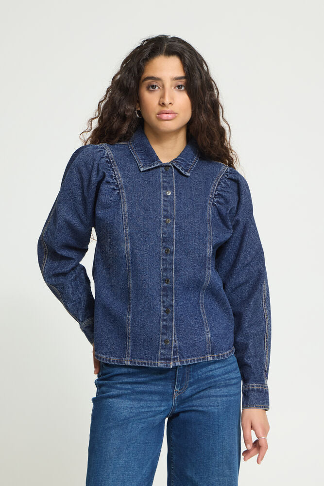 Ichi Alva jack-  Dark Denim - Ichi