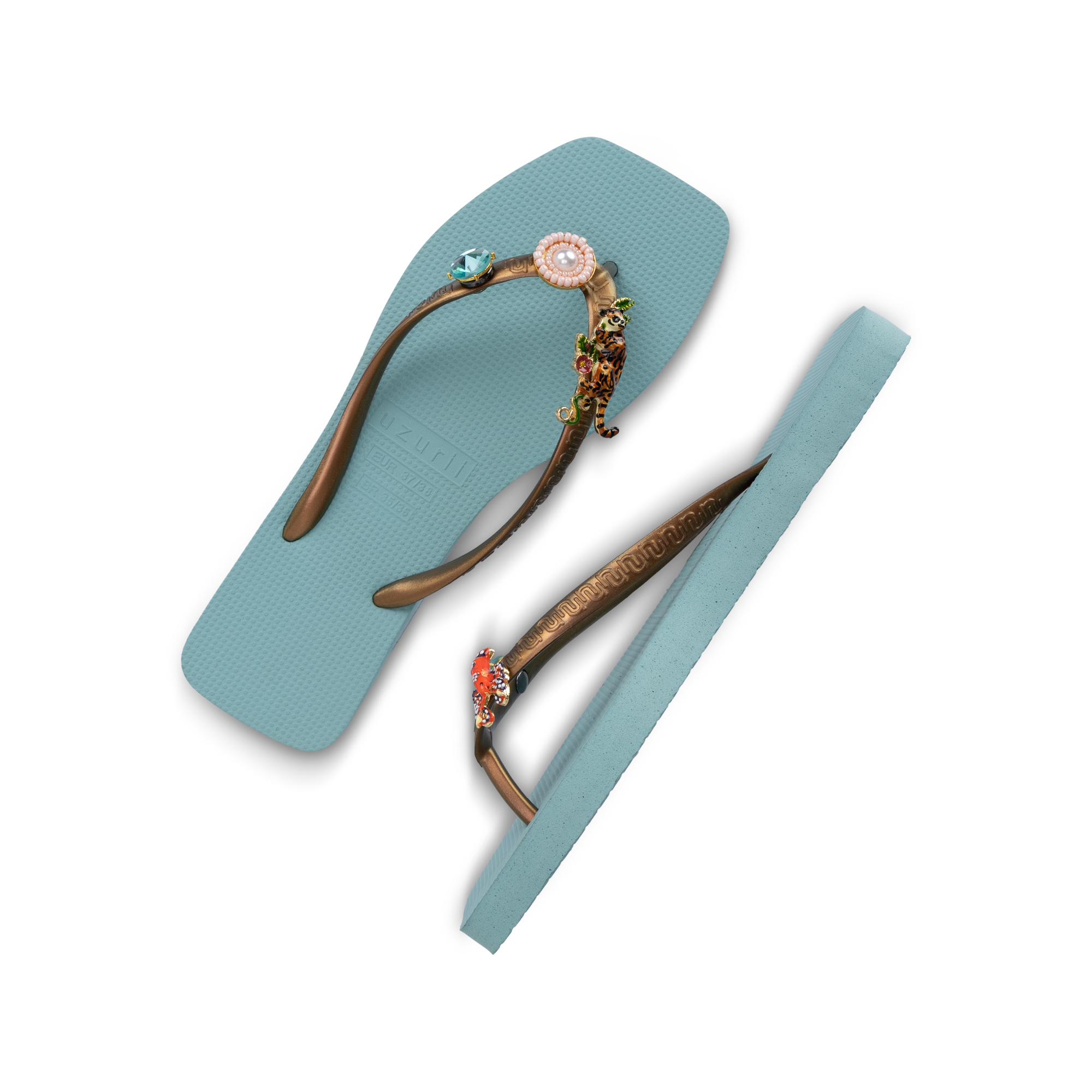 uzurii Flore Square grande slipper - Uzurii