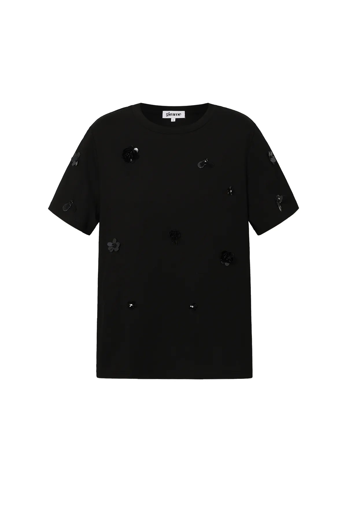 Gimme Sequints tee Zwart - Gimme