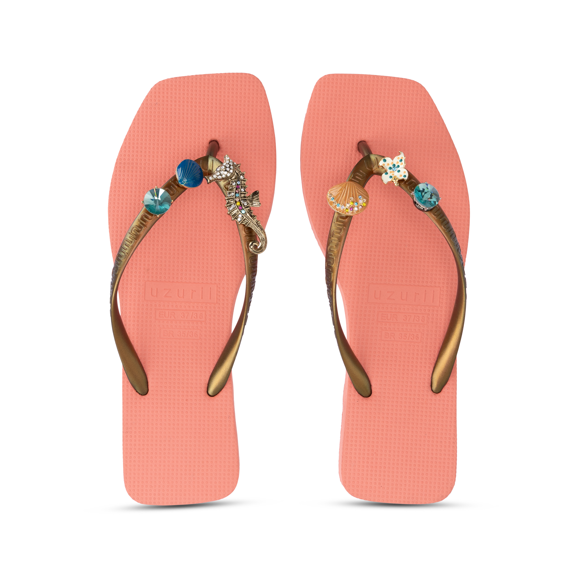 uzurii Flore square grande slipper - Uzurii