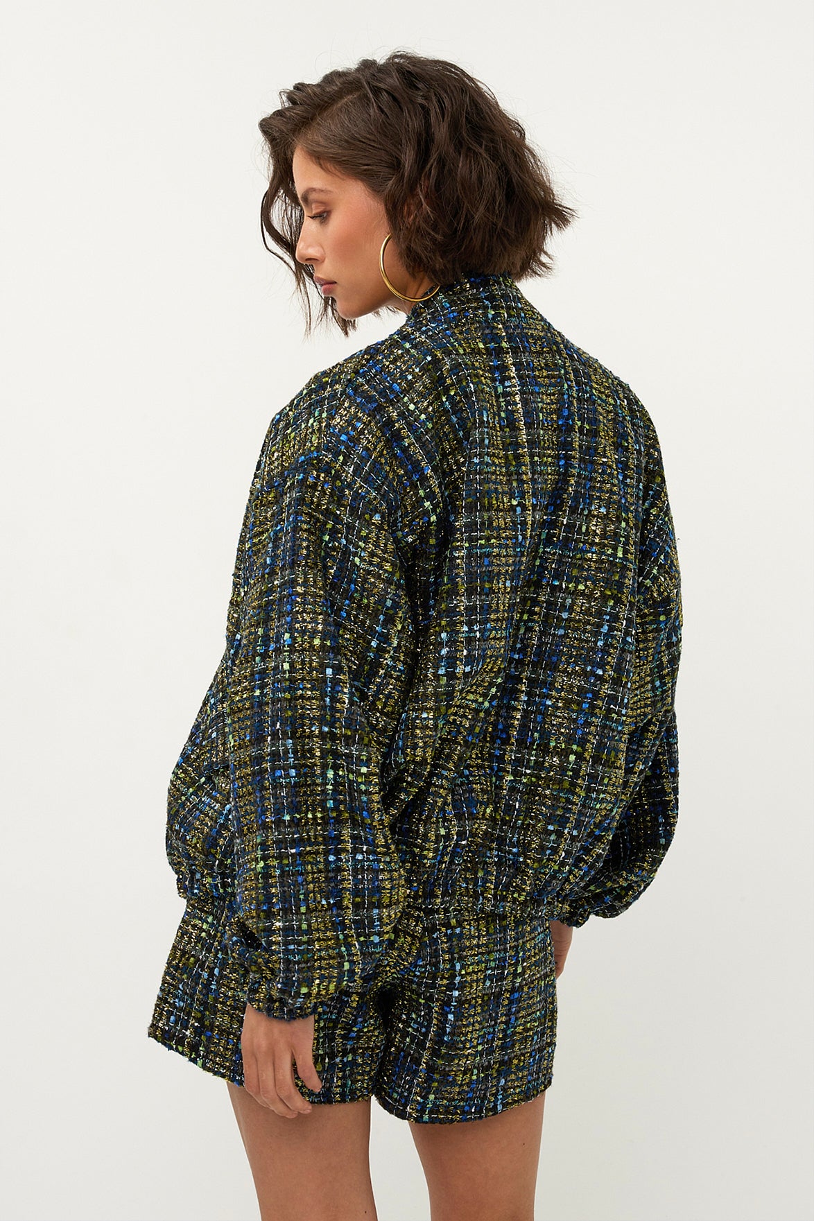 Studio Amaya Fenna Bomber - Multi Print - Studio Amaya