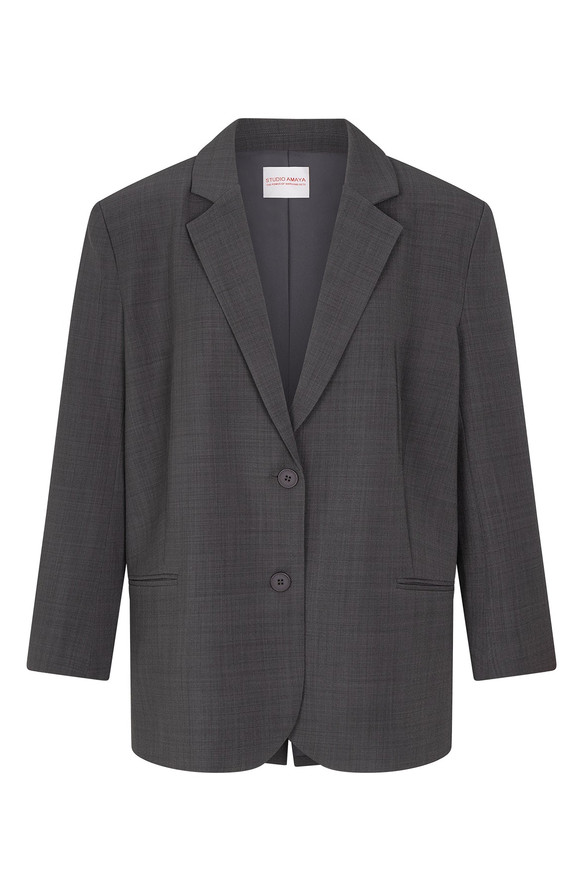 Studio Amaya Puck Blazer - Grey - Studio Amaya