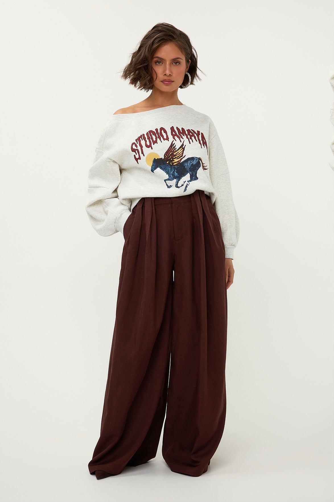 Studio Amaya Zaya pants - Brown - Studio Amaya