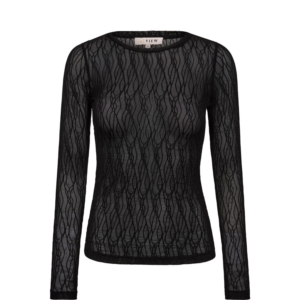 A-View Evalla blouse Zwart - A-view