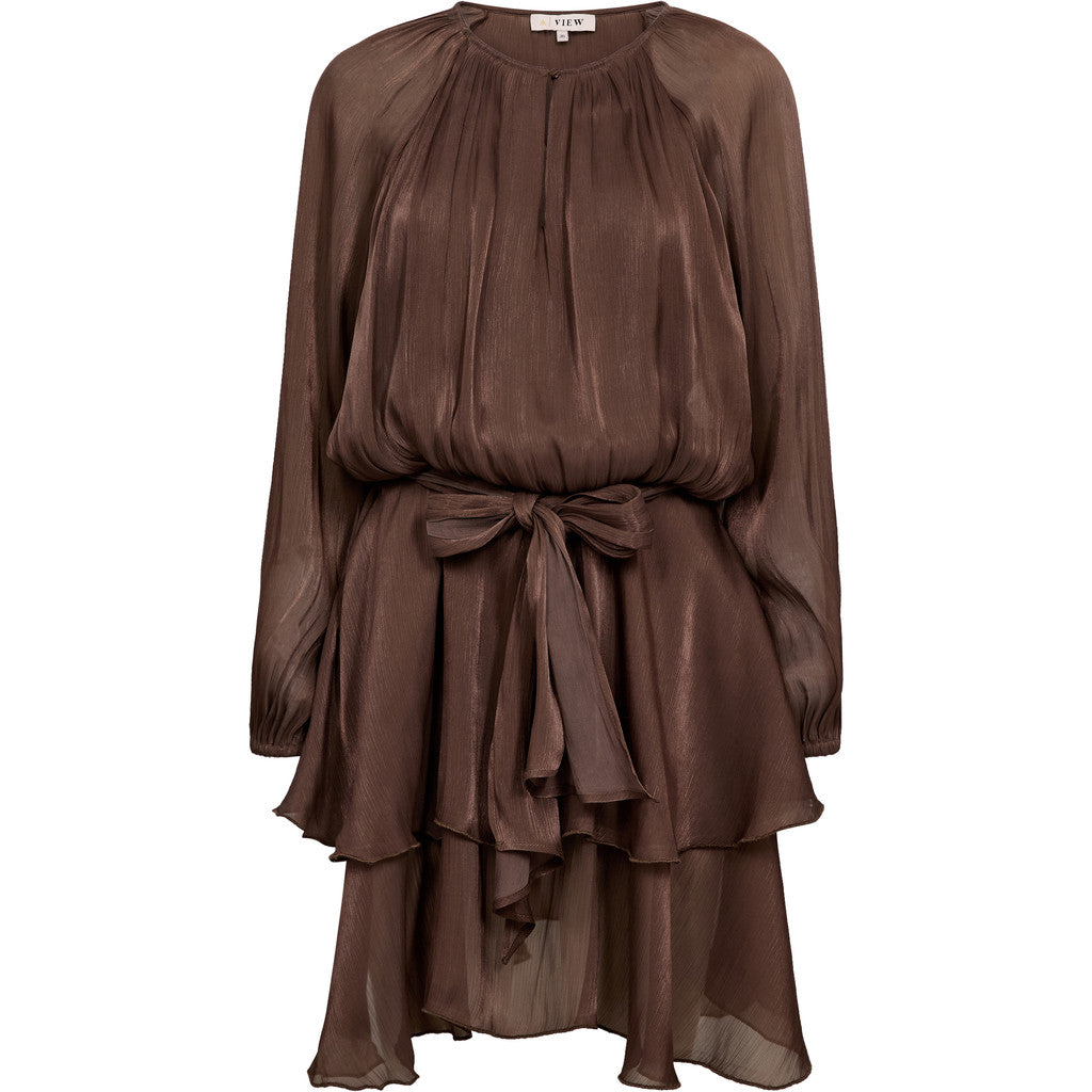 A-View Ovena dress Dark Brown - A-View