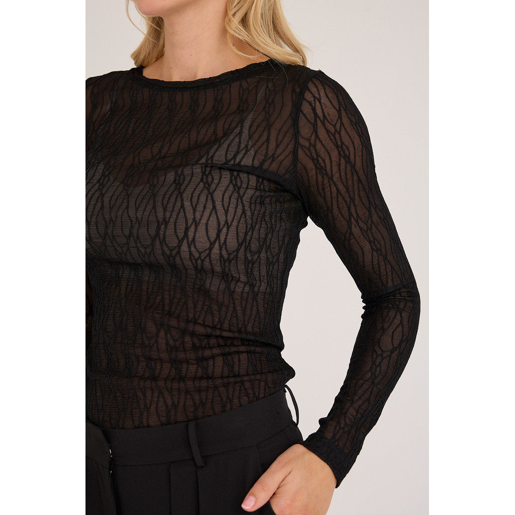 A-View Evalla blouse Zwart - A-view