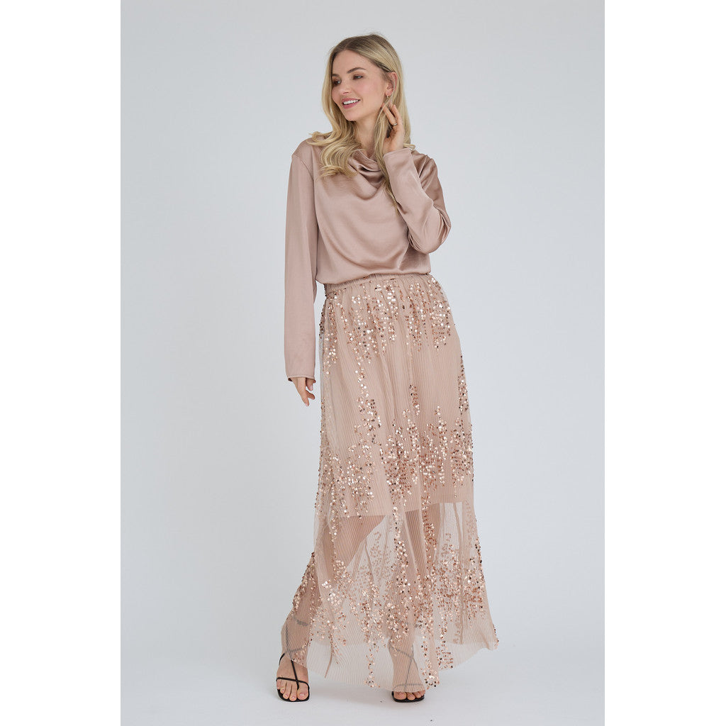 A-View Sinda Drape blouse champagne - A-view