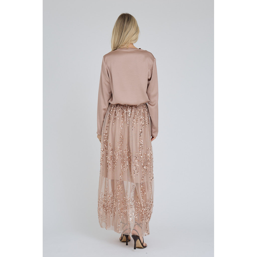 A-View Sinda Drape blouse champagne - A-view