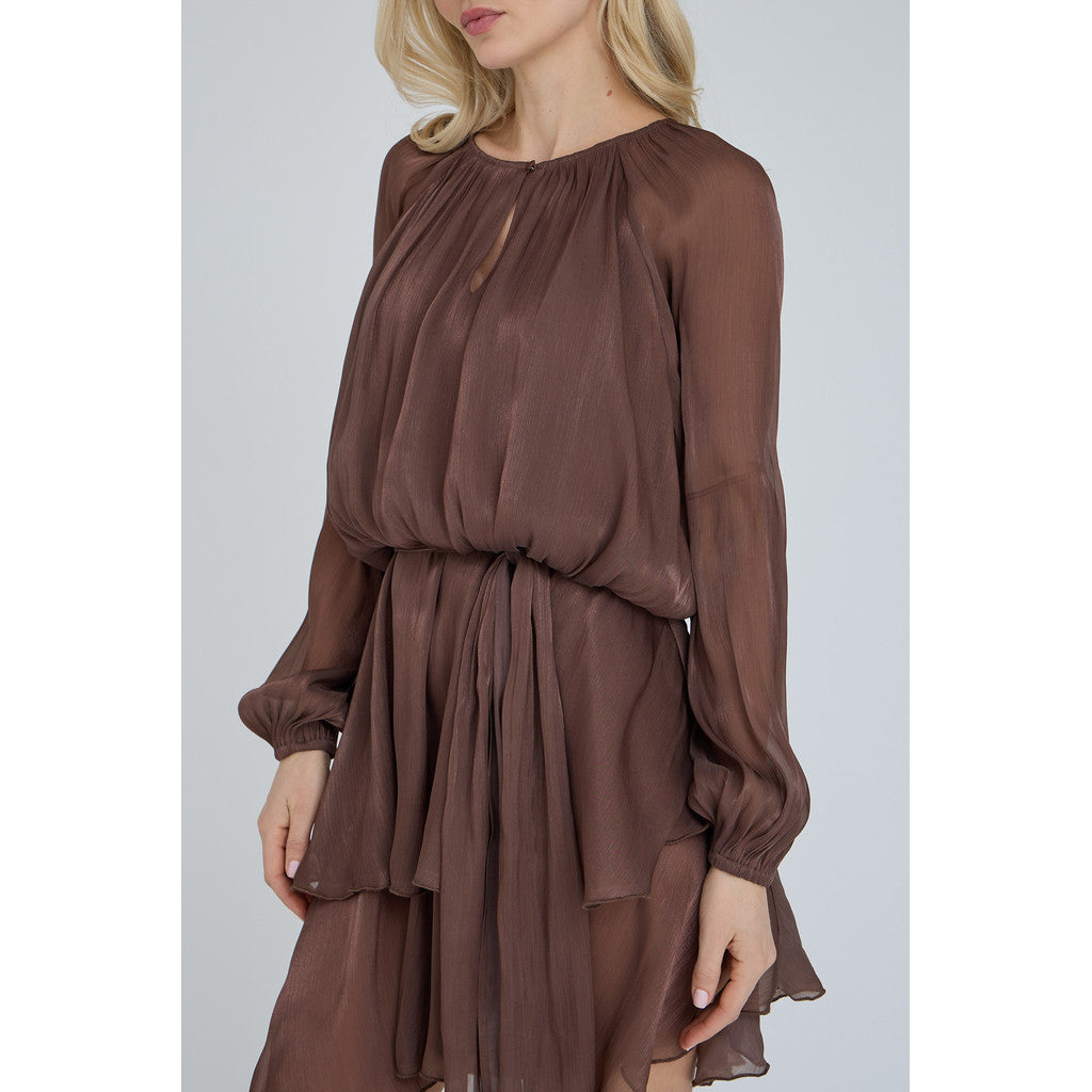 A-View Ovena dress Dark Brown - A-View