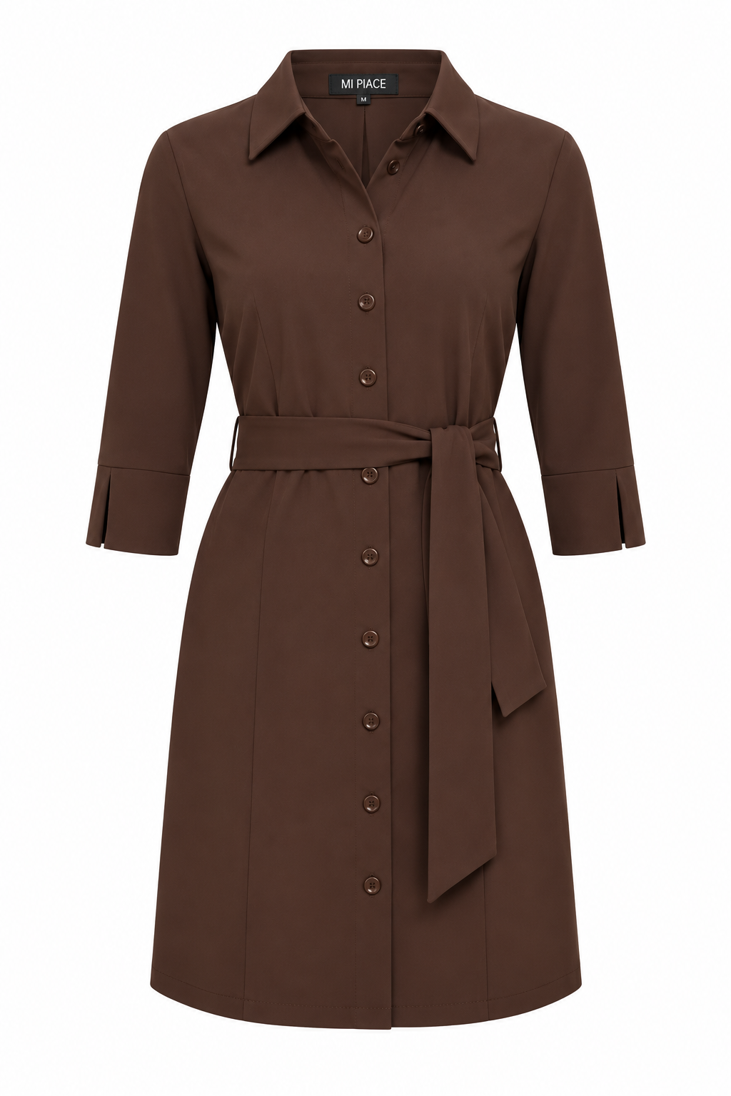 mi piace Travel jurk Espresso - Mi Piace