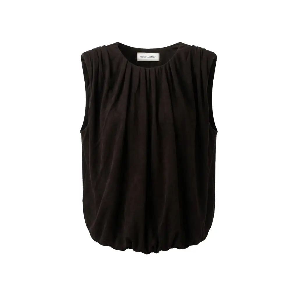 Amelie Corinto top Bruin - Amelie & Amelie