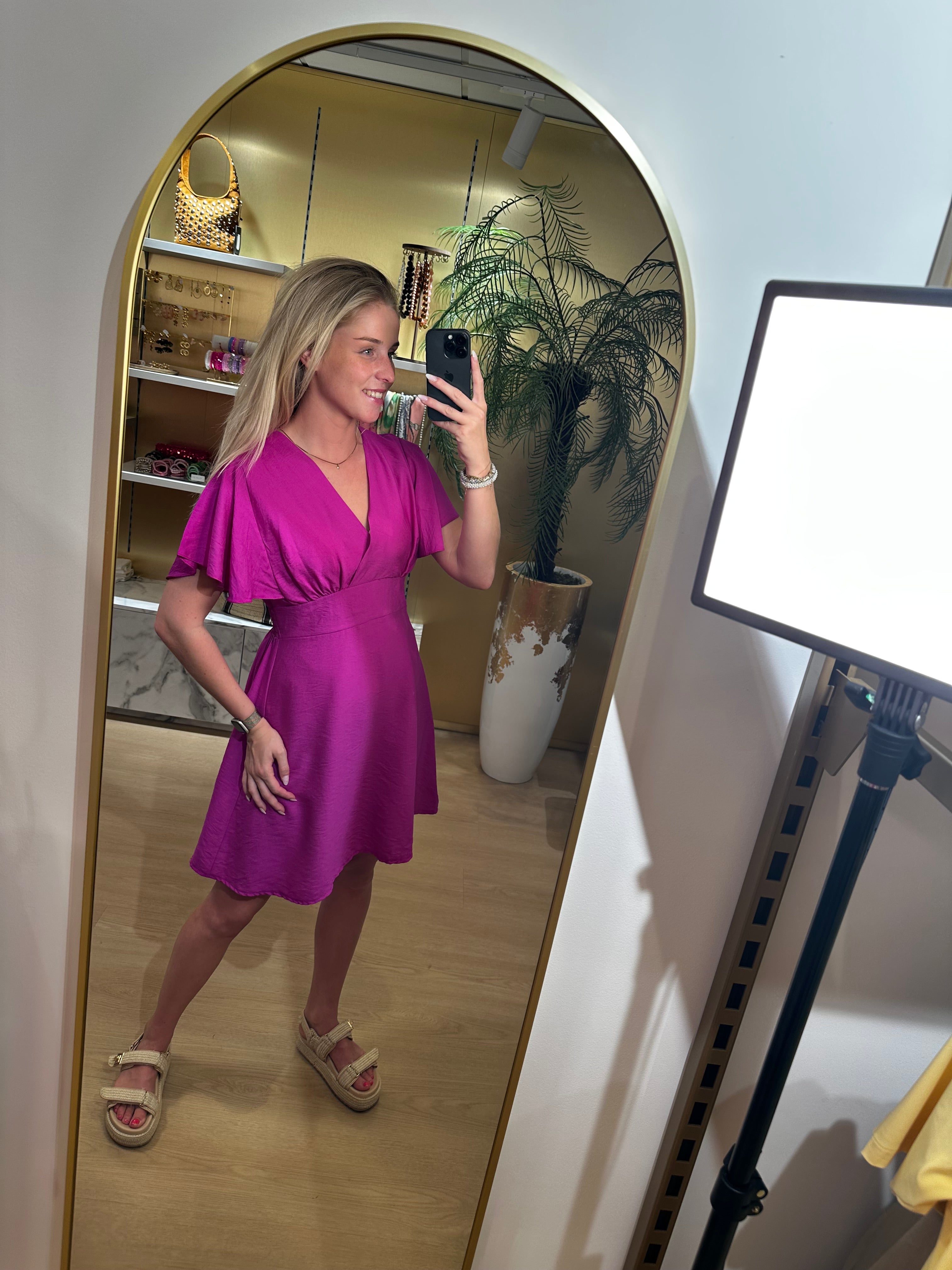 Studio Jolie Jurk Bettina Paars