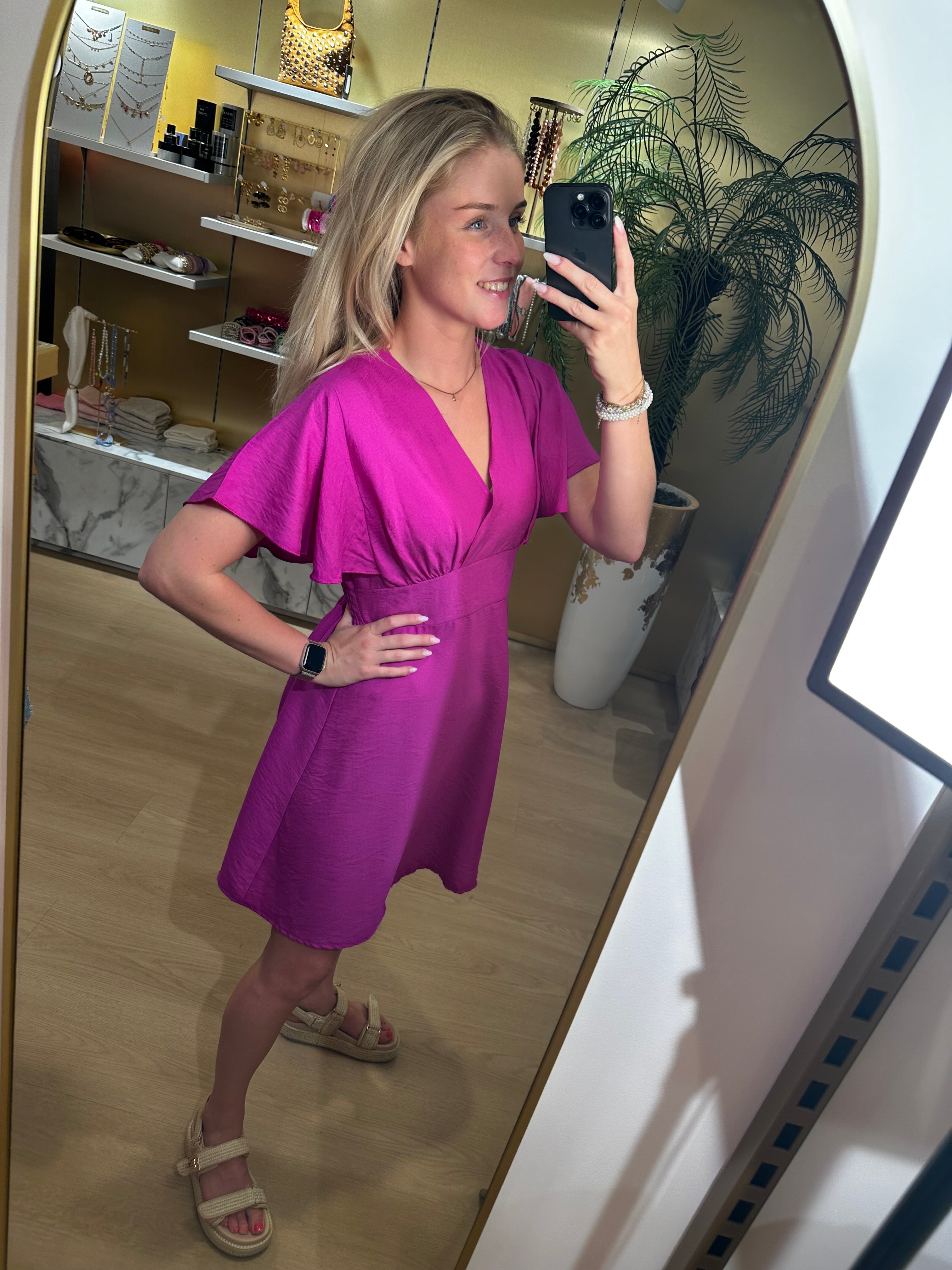 Studio Jolie Jurk Bettina Paars